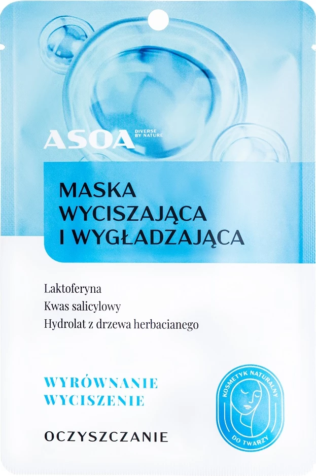 Maskë në letër për femra Asoa Calming and Smoothing 30g