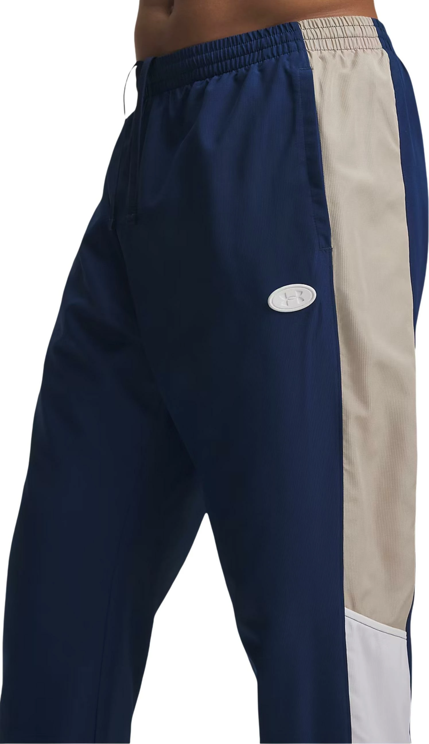 Pantallona sportive për meshkuj Under Armour UA Rival Woven CB Pants 77-6013416, të kaltra [Madhësia: L]