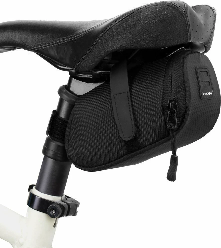 Çantë nën sedilje për biçikletë Wozinsky WBB8BK, 0.6L, e zezë