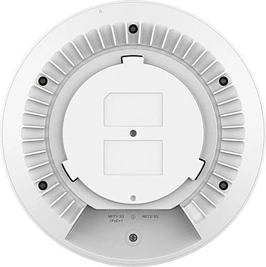 Access point Wi‑Fi Grandstream GWN7672, Wi‑Fi 7 Tri‑Band 2.4/5/6 GHz, PoE, 11 Gbps, i bardhë