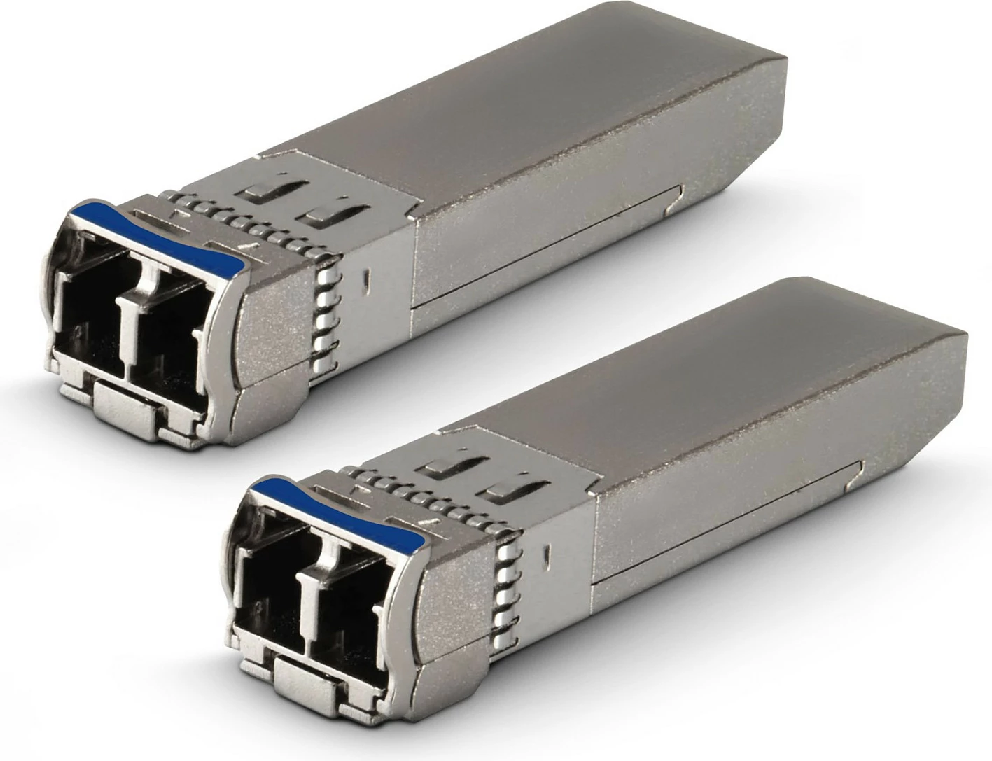 Modul SFP+ Extralink 10G LR, 2 copë, 10Gbps, 1310nm, 10km, LC/UPC, singlemode, argjendi