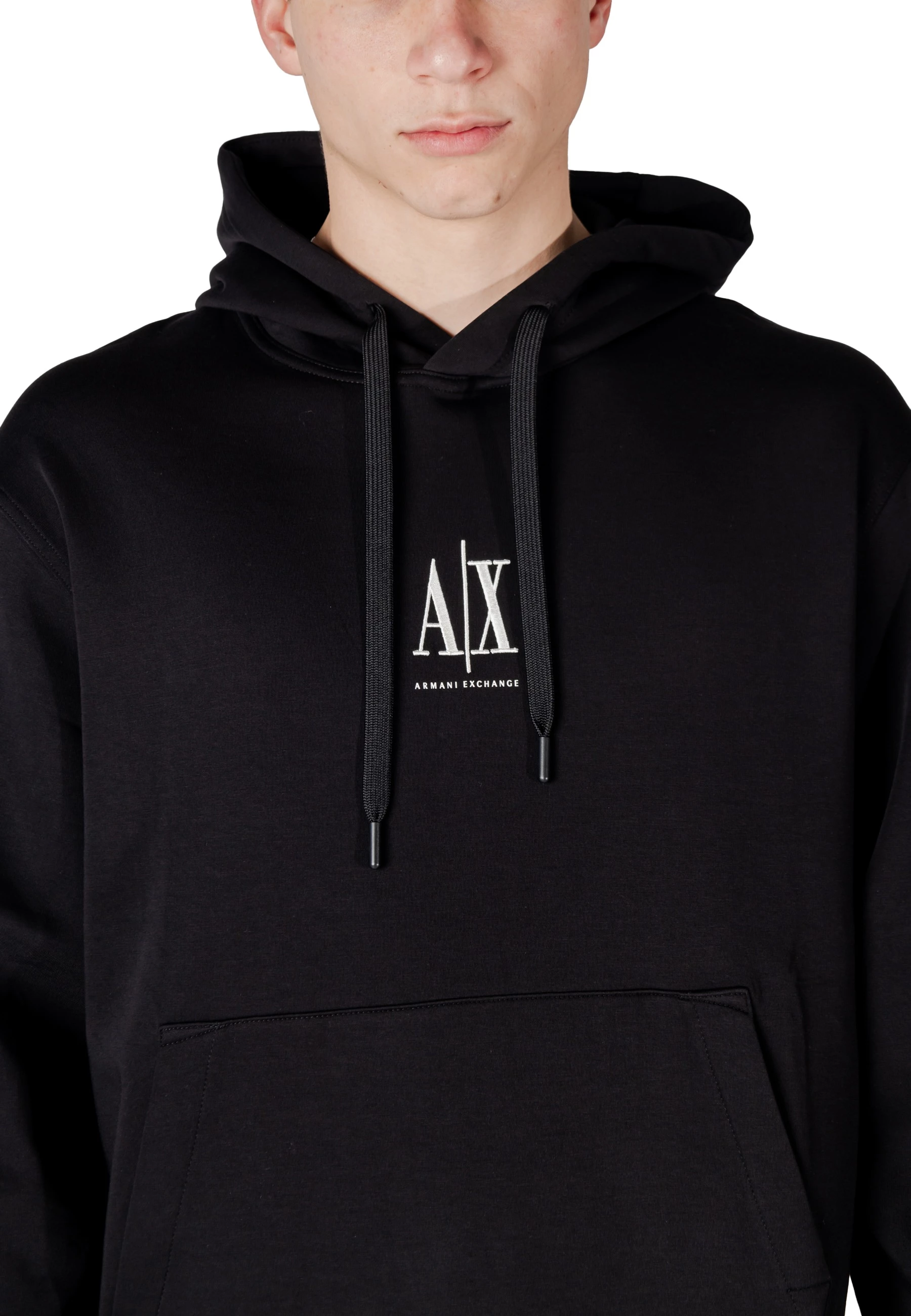Duks me kapuç për meshkuj Armani Exchange XM000369 AF10818, i zi [Madhësia: XL]