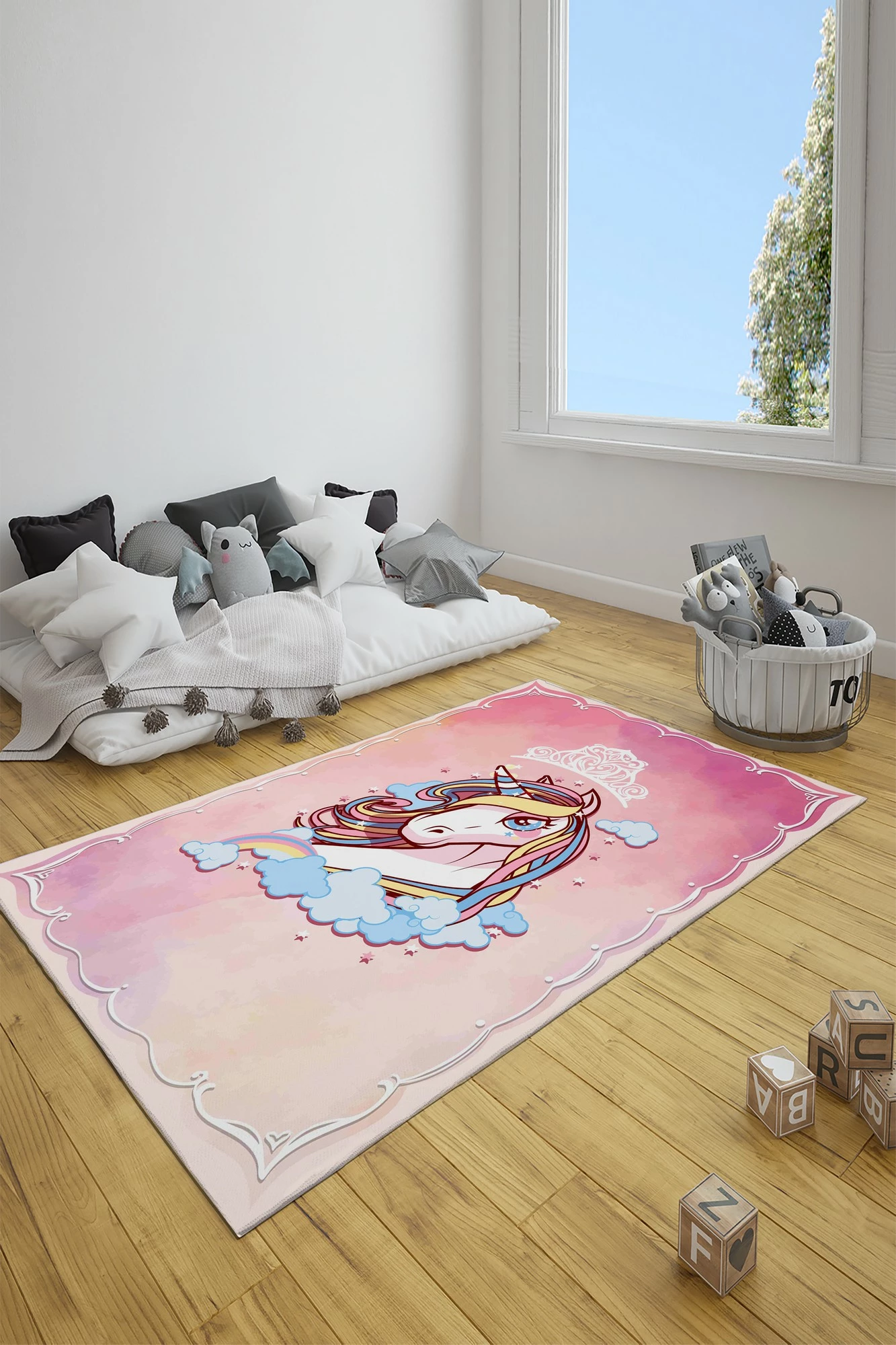 Qilim multingjyrësh për fëmijë, 120x180cm, Conceptum Hypnose, CT-3104