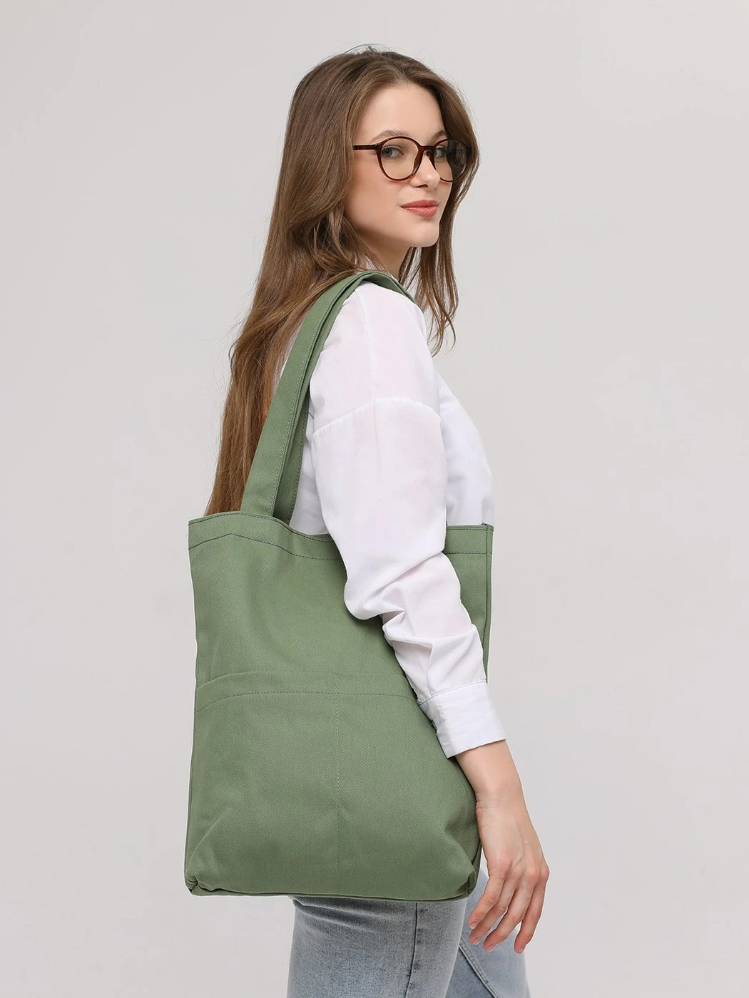 Çantë tote mint Zoozie Bags, 2073