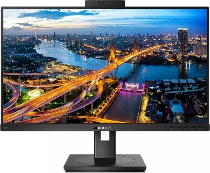 Monitor Philips 275B1H Pivot Webcam, 27", 75Hz, i zi 