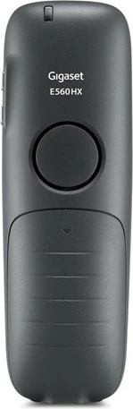 Telefon Gigaset E560HX, Analog/DECT, Mbajtës pa tela, Gri, Argjend
