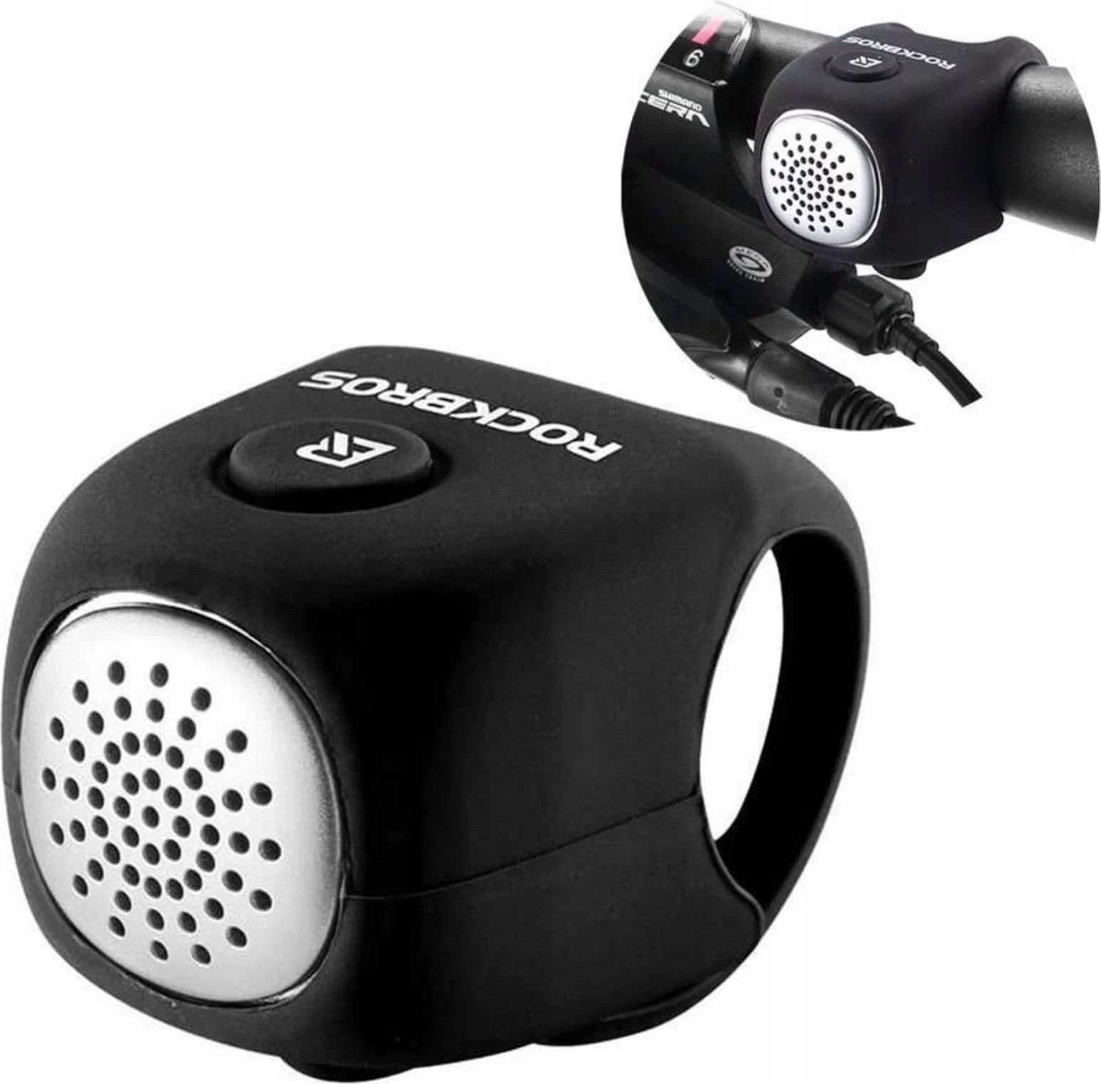 Zile elektronike biçiklete Rockbros CB1709BK, silikoni, e zezë