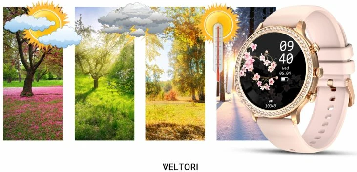 Orë e mençur për femra VELTORI, rozë