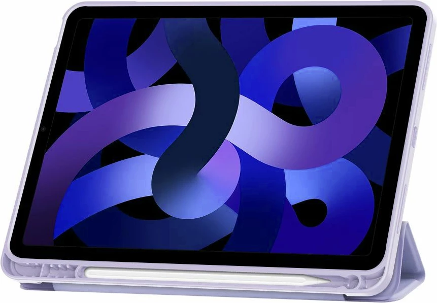 Mbështjellës Tech-Protect SC Pen Case për iPad Air 10.9" 2020-2022 / 11" 2024, vjollcë e çelët