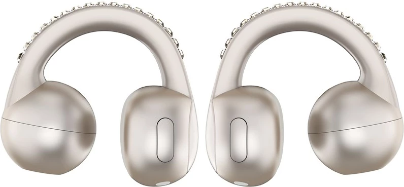 Kufje Motorola moto buds loop, wireless, Bluetooth, me kapëse për vesh, Bezhe