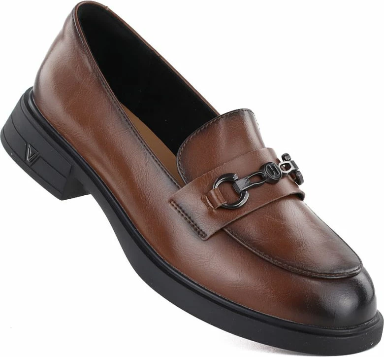 Këpucë lords për femra Vinceza 39991, kafe