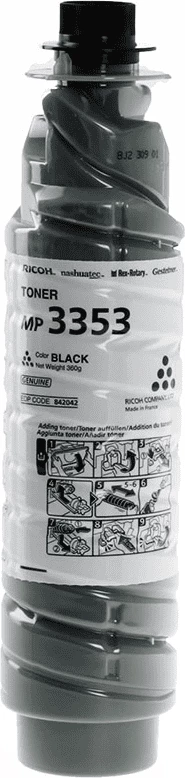 Toner Ricoh MP 3353 842342 11000 faqe standard, i zi