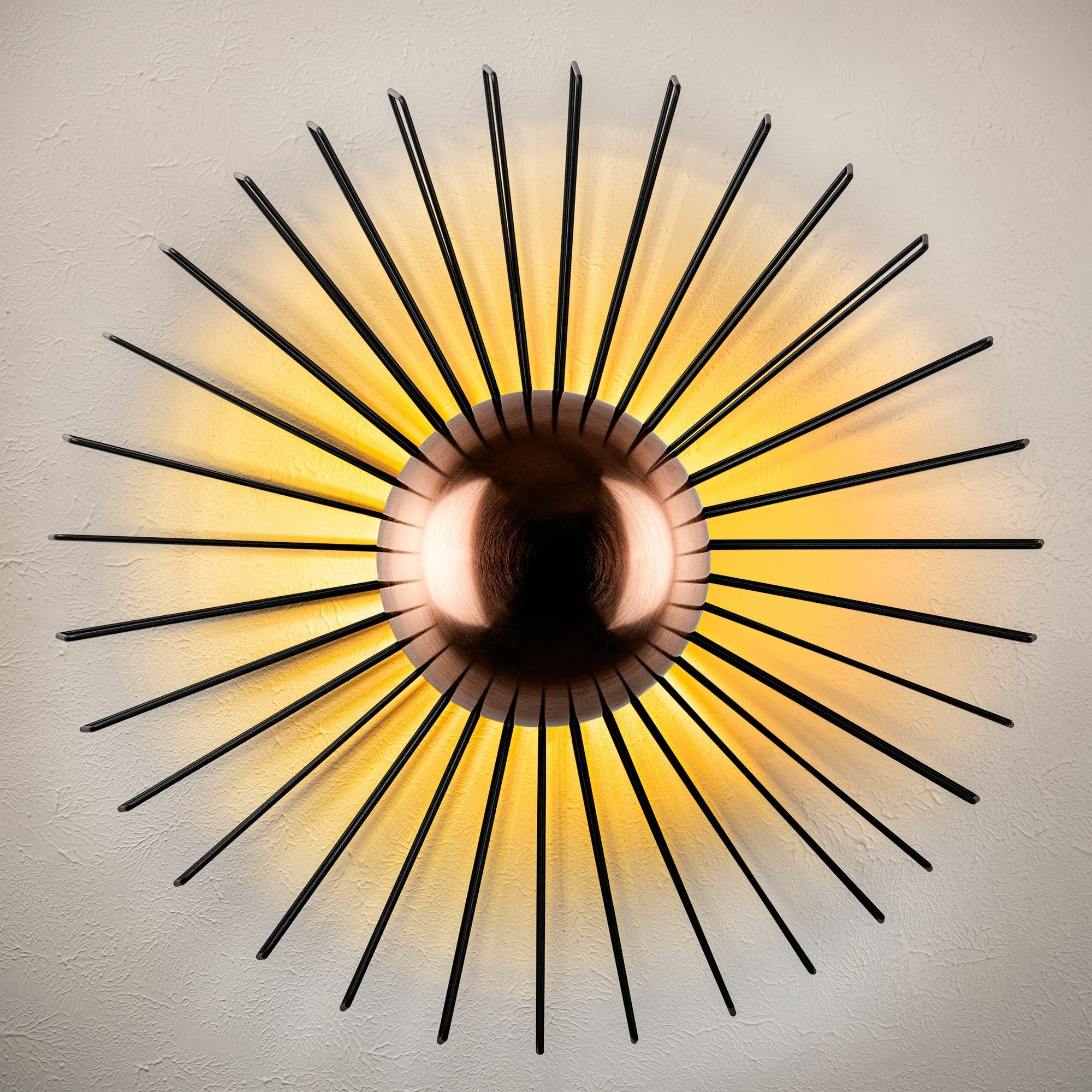 Llambë tavani Opviq Kaya, 15225-L, metal i zi, 60x60x24cm