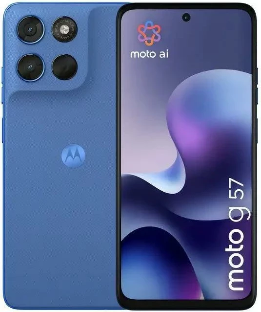 Celular Motorola Moto G57 8+256GB Regatta Blue
