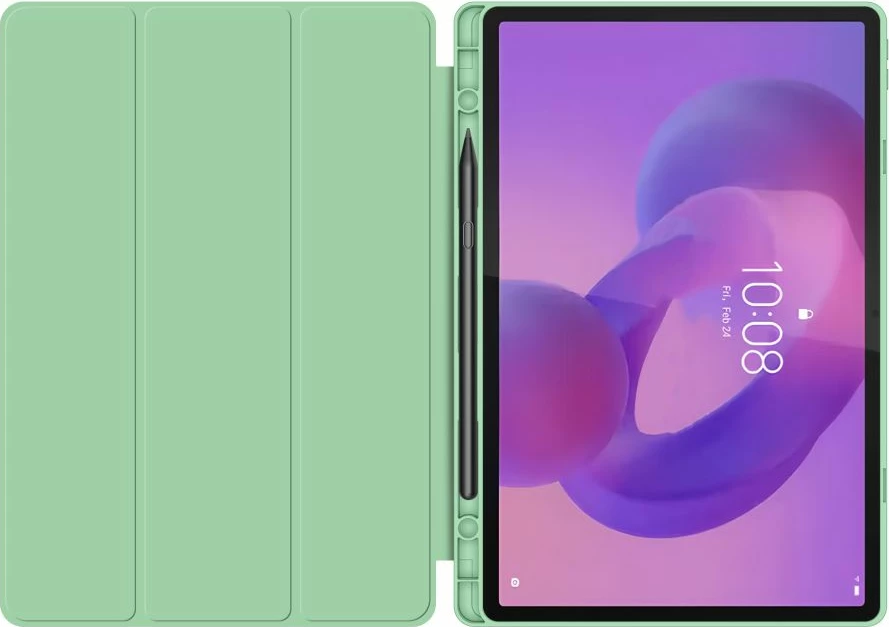 Mbështjellës tabletë Tech-Protect SC Pen Case për Lenovo Idea Tab Pro / Pro MT 12.7 TB-373, Gjelbër
