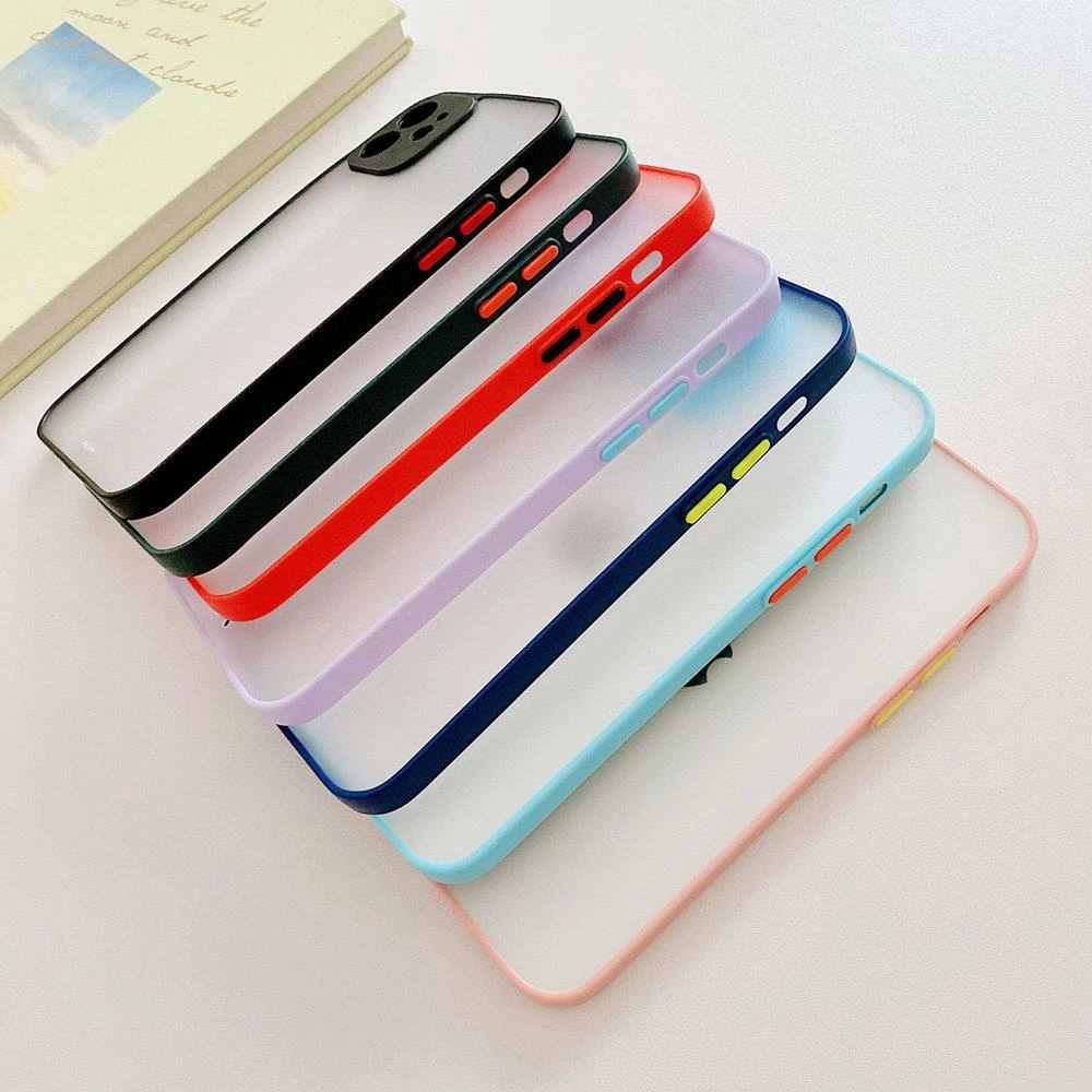 Mbështjellës Hurtel Milky Case për Samsung Galaxy A72 4G, silikon, gjysmë-transparent, zi