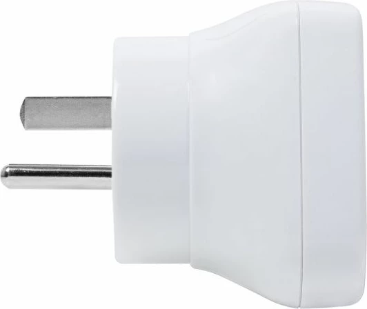Adapter udhëtimi RivaCase PS4301 EU në US, 100-250V, 15A, i bardhë