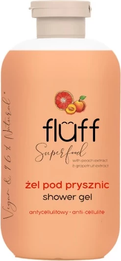 Xhel dushi për femra Fluff Anti-cellulite pjeshkë dhe grejpfrut, 500ml