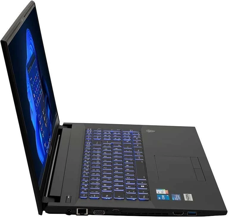 Kompjuter portativ bluechip TRAVELline B17W27, i5-1335U, 16GB RAM, 500GB SSD, 17.3 inç, Windows 11 Pro, e zezë