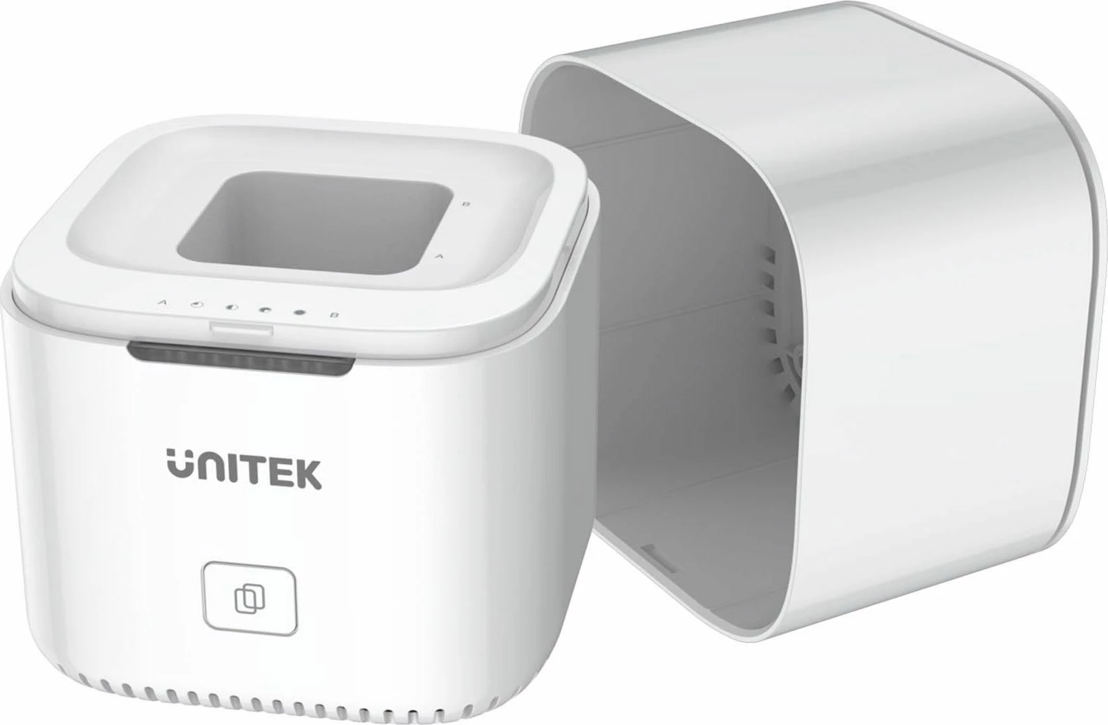 Stacion dokimi Unitek S1207A për 2x M.2 NVMe, USB 3.2 Gen 2 10Gbps, klonim offline, i bardhë 5