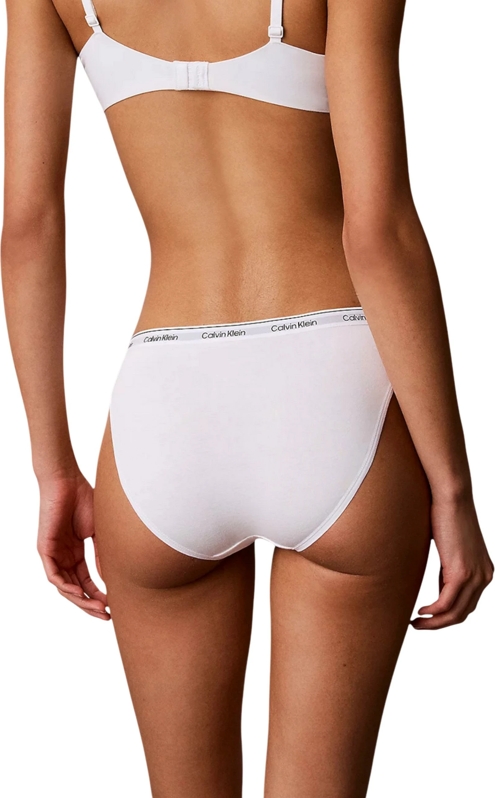Të brendshme bikini për femra Calvin Klein Underwear LV00QD5207 3PK, të zeza/të bardha [Madhësia: L]