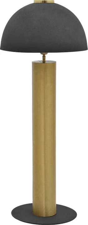 Llambë dyshemeje Cableler Inart E27 metal i zi D46x114cm