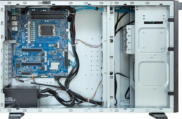 Server barebone Gigabyte W773-W80 Rev. 3, Tower, Socket LGA4677, PSU 2000W, i zi