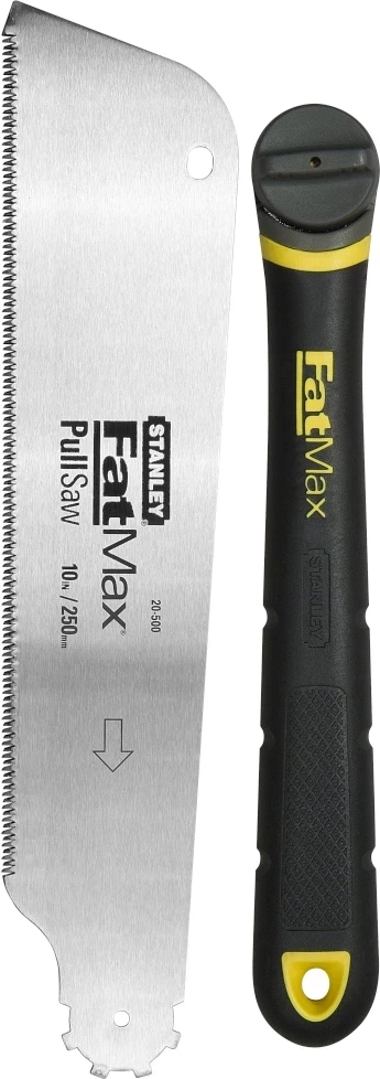 Sharrë japoneze me një teh Stanley FatMax JETCUT 0-20-500 250mm, e zezë/verdhë