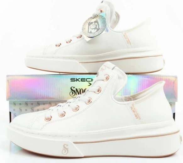 Atlete për femra Skechers, të bardha