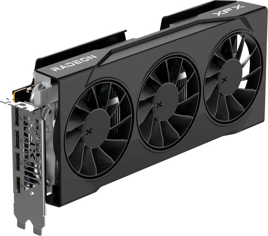 Kartelë grafike XFX Swift Radeon RX 9070 OC 16GB GDDR6 256-bit, ftohje triple 90mm, 3xDP, HDMI, e zezë