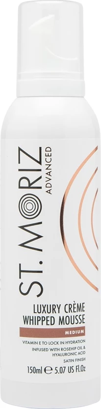 Shkumë vetë-ngjyrosëse për femra St.Moriz Advanced Luxury Whipped Creme Mousse Self-Tanning Foam 150ml