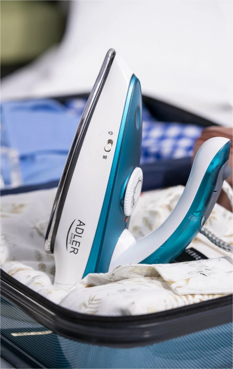 Hekur udhëtimi Adler AD 5035, 1700W, blu