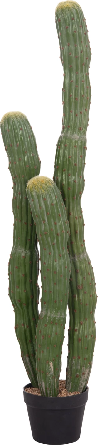 Bimë dekorative sintetike në vazo, lloj kaktusi, FH4747, 17.5x115cm