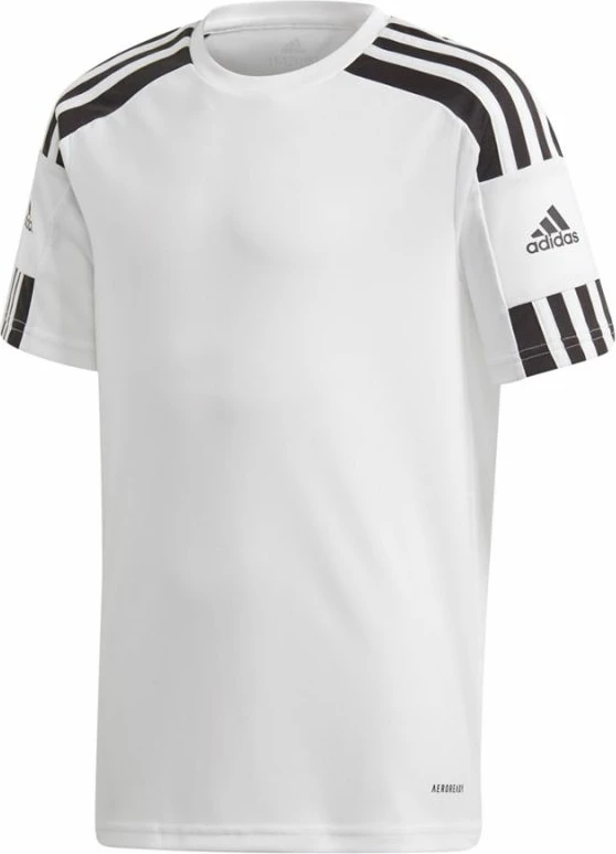 Fanellë futbolli për fëmijë adidas, e bardhë