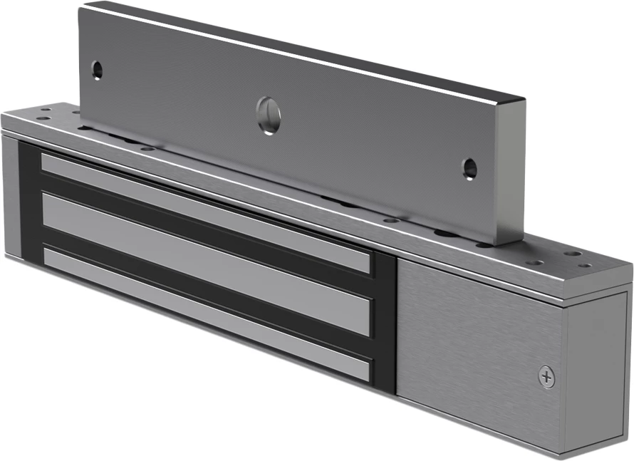Bravë magnetike Ubiquiti UACC-Lock-Magnetic-270kg, fail-safe, 270 kg/540 kg mbajtje, për dyer inswing/outswing, gri