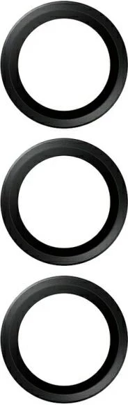 Mbështjellës kamerash PanzerGlass Hoops për Samsung Galaxy S23 FE, Zi