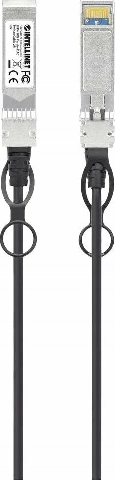 Kabllo DAC Twinax SFP+ 10G Intellinet Network Solutions SFP+ në SFP+, 2 m, HPE-compatible, e zezë