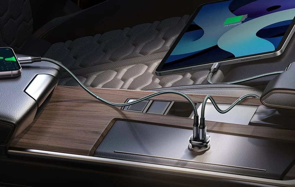 Karikues veture Ugreen EC305 (25845), 30W, 1x USB-C + 1x USB-A, i zi