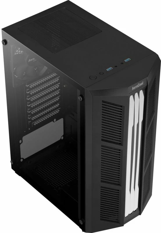 Kuti kompjuteri Aerocool PRIME-G-BK-v1 RGB, e zezë