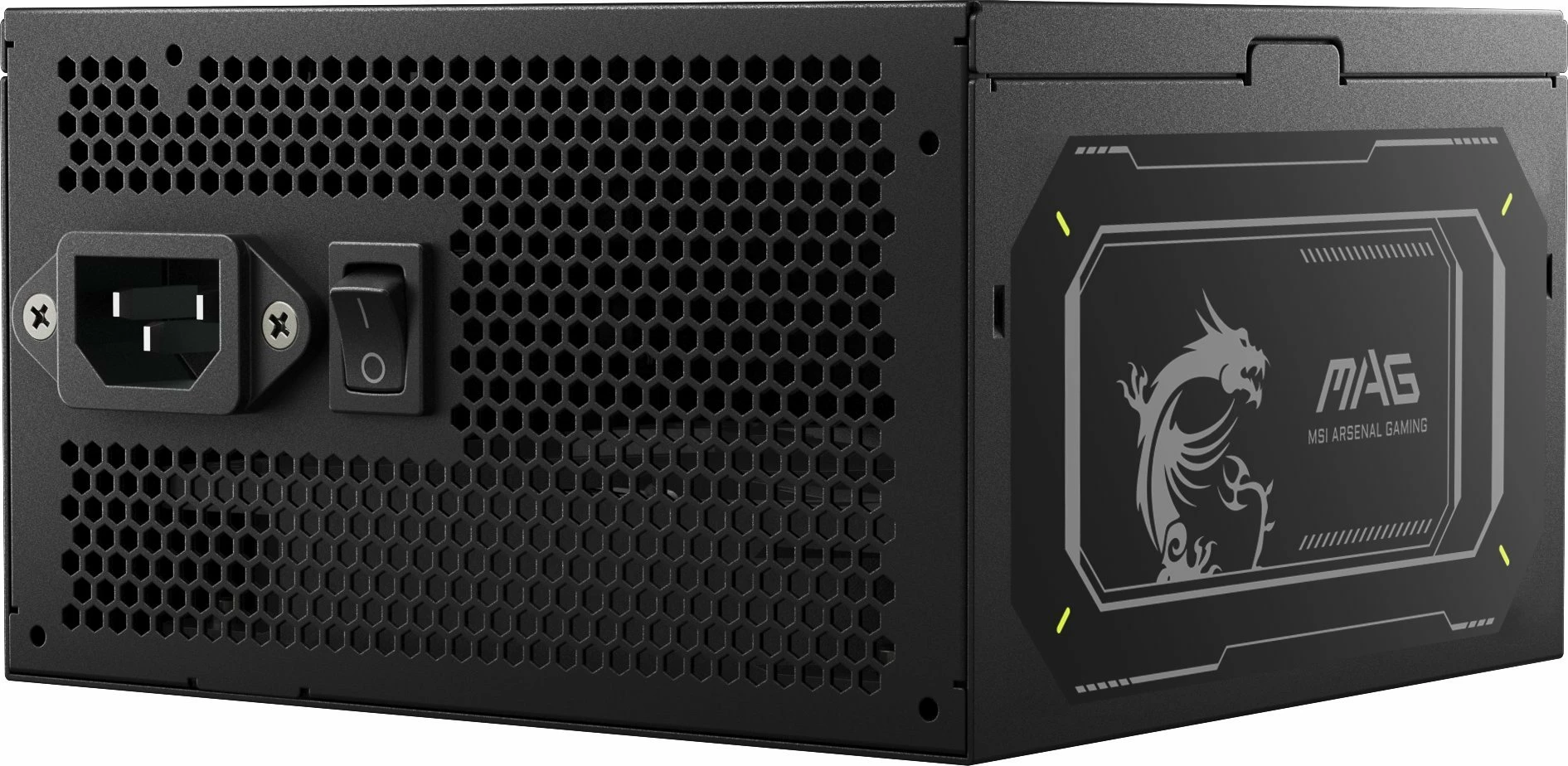 Furnizues rryme MSI MAG A750GL PCIE5 II 750W, 80 Plus Gold, ATX 3.1, modular i plotë, i zi