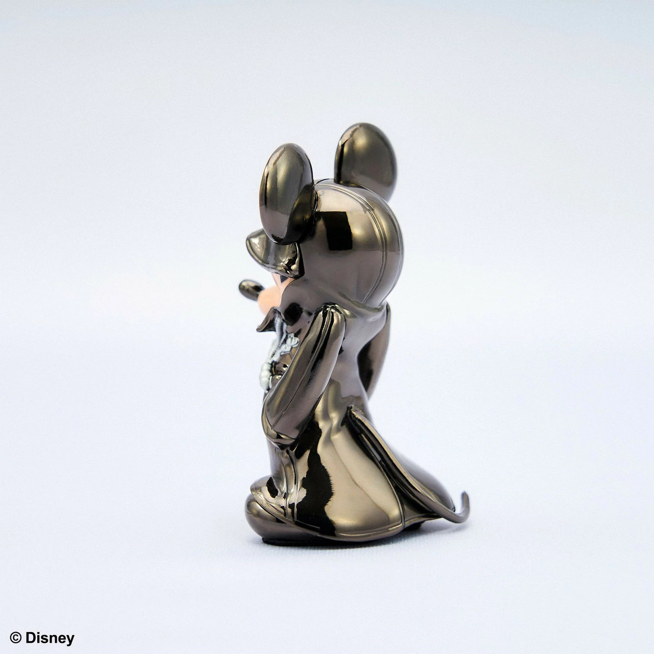 Figurinë koleksionuese Square Enix Bright Arts Gallery King Mickey (Kingdom Hearts II), die-cast metal, argjendtë metalike