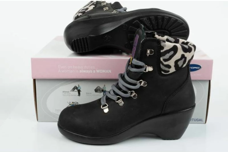 Çizme të sigurisë për femra Lavoro, të zeza