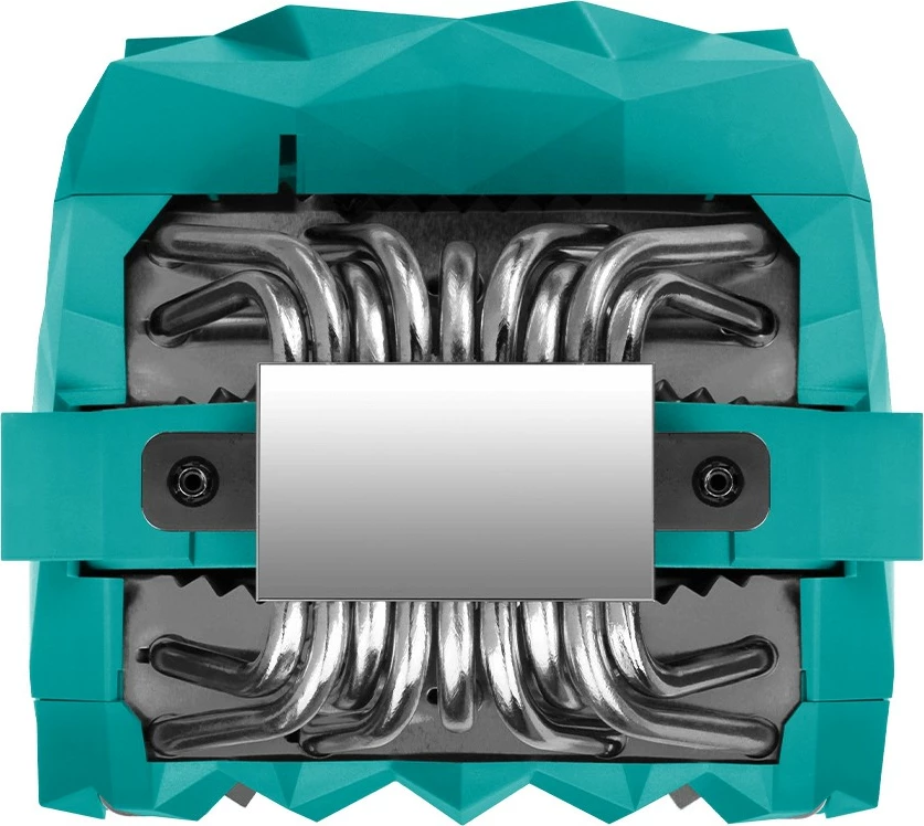 Cooler Iceberg Thermal IceSLEET X9 Dual TR, 2 ventilatorë, ARGB, për AMD Threadripper, teal