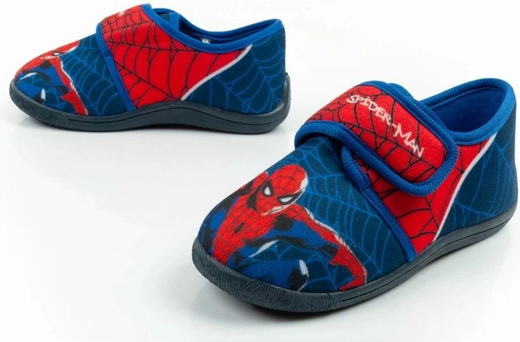 Papuqe fëmijësh Leomil Spiderman me shirit Velcro