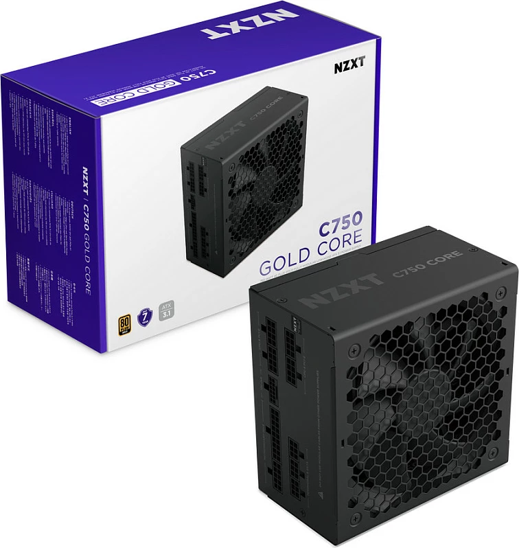 Furnizues rryme (PSU) NZXT C1000 Gold Core, 1000W, ATX 3.1, Fully Modular, PCIe 5.1, i zi
