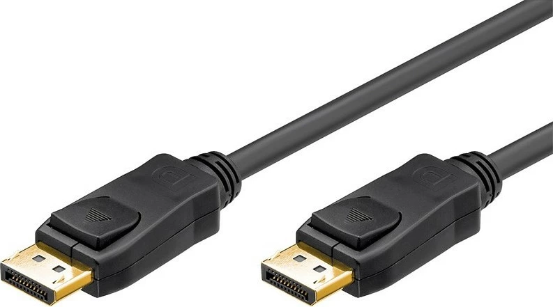 Kabllo DisplayPort No-Name 1.2, 3m, e zezë