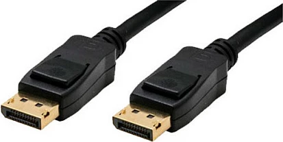 Kabllo DisplayPort No-Name 1.2, 3m, e zezë