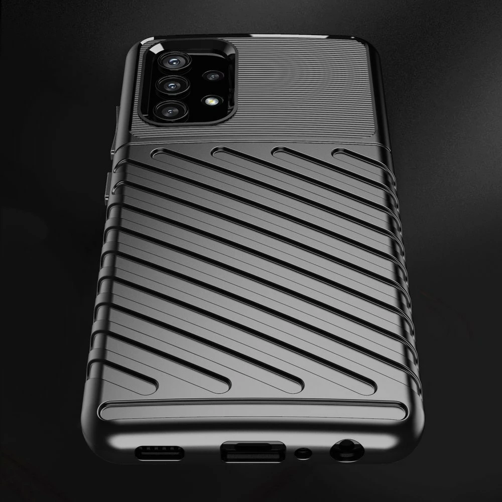 Mbështjellës Hurtel Thunder Case për Samsung Galaxy A32 5G, TPU, Kaltër
