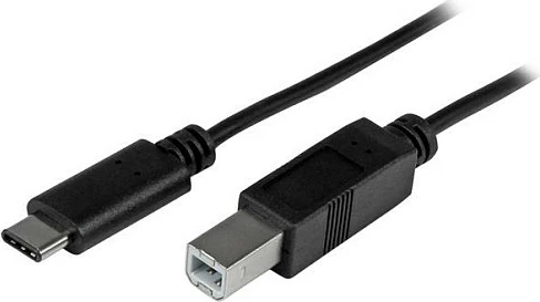 Kabllo USB-C në USB-B StarTech USB2CB2M, USB 2.0, 2 m, e zezë