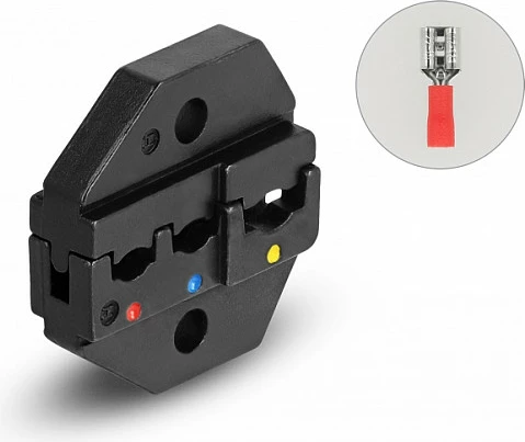 Insert krimpimi DeLOCK VII për klešta krimpimi 90528/90527/90295/90546/90296, i zi